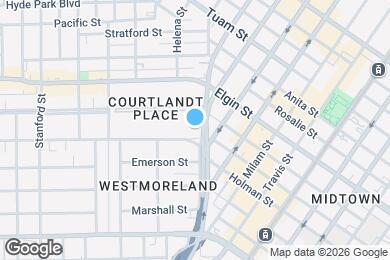 Map image of the property - 208 Hawthorne St