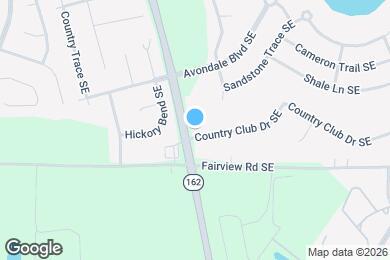 Map image of the property - 2206 Country Club Dr SE