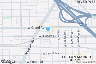 Map image of the property - 452 N Racine Ave