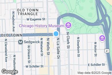 Map image of the property - 1556 N La Salle Dr