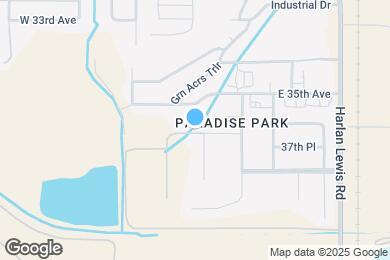 Map image of the property - 311 E 36th Pl