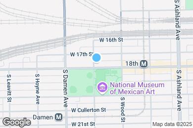 Map image of the property - 1856 W 18th St