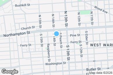 Map image of the property - 32 S 14th St