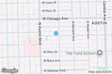 Map image of the property - 5911 W Huron St