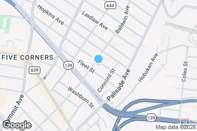 Map image of the property - 45 Saint Pauls Ave