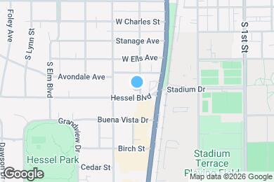 Map image of the property - 202 Hessel Blvd