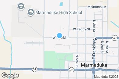 Map image of the property - 501 W Franklin St