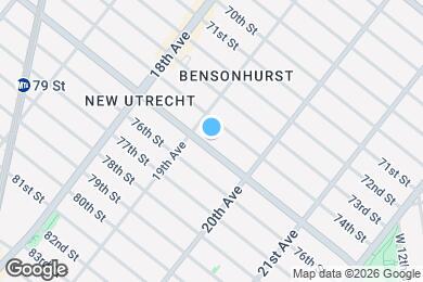 Map image of the property - 1923 Bay Ridge Pkwy