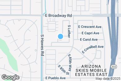 Map image of the property - 8518 E Clovis Ave