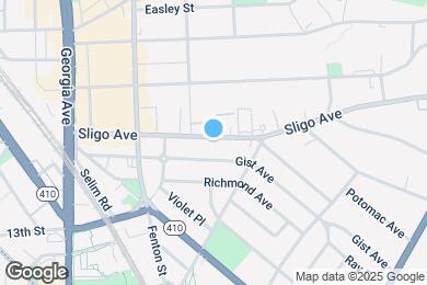 Map image of the property - 820 Sligo Ave