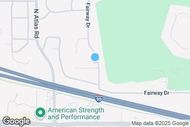 Map image of the property - 2940 W Fairway Dr