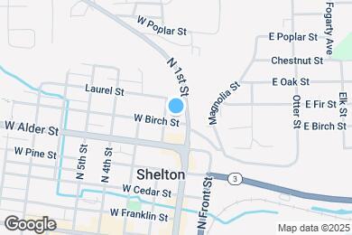 Map image of the property - 118 W Birch St