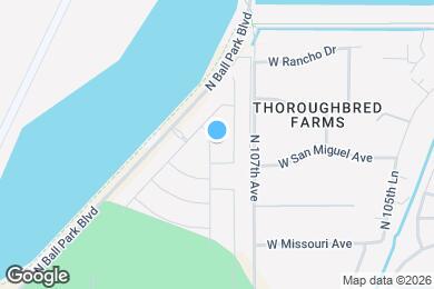 Map image of the property - 5717 N 108th Ave