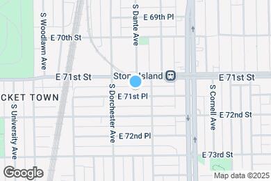 Map image of the property - 1436 E 71st Pl