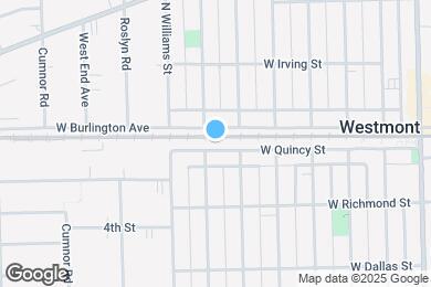 Map image of the property - 240 W Quincy St