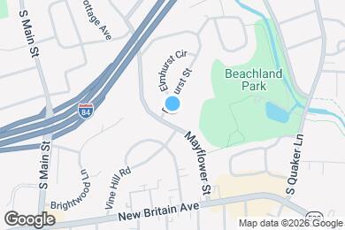 Map image of the property - 104 Mayflower St