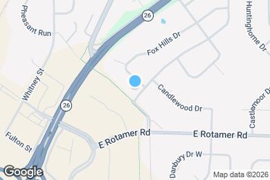 Map image of the property - 4111 Tanglewood Dr