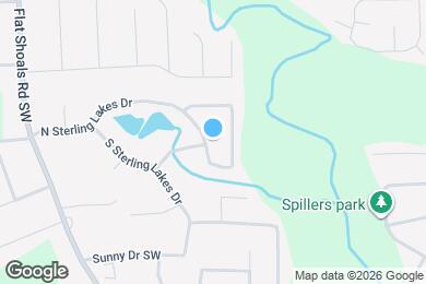 Map image of the property - 8307 N Sterling Lakes Dr