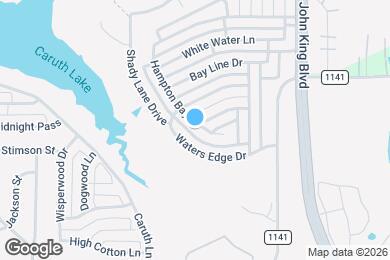 Map image of the property - 1201 Hampton Bay Dr