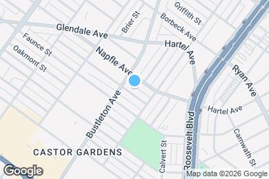 Map image of the property - 2311 Afton St