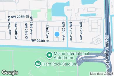 Map image of the property - 20430 NW 20th Ct