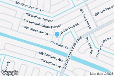 Map image of the property - 857 SW Sail Terrace