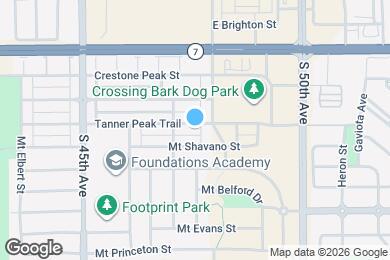 Map image of the property - 4762 Tanner Peak Trail