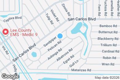 Map image of the property - 8165 Pelican Rd