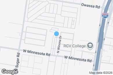 Map image of the property - 5514 N Crown Point