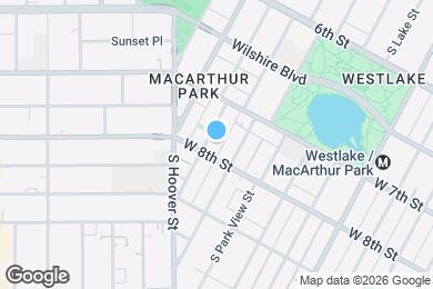 Map image of the property - 746 S Coronado St