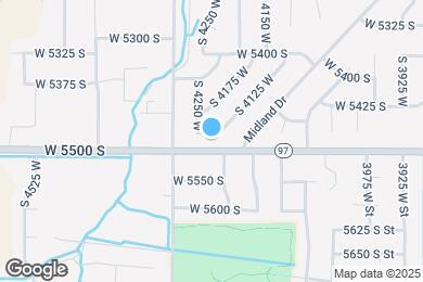 Map image of the property - 4235 W 5475 S