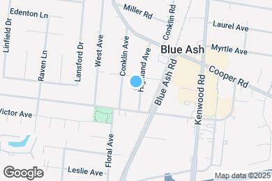 Map image of the property - 9477 Highland Ave