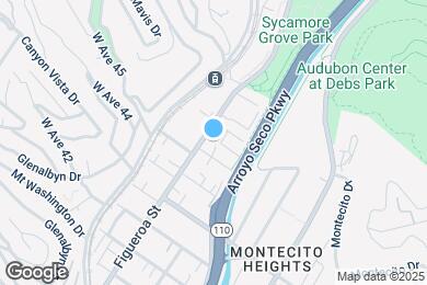 Map image of the property - 4510 N Figueroa St