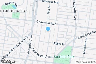 Map image of the property - 2643 Dalton Ave