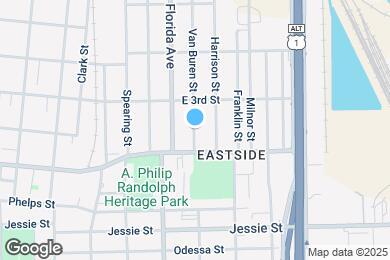 Map image of the property - 1137 Van Buren St