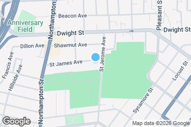 Map image of the property - 12 Saint James Ave