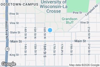 Map image of the property - 1620 State St