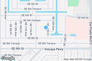 Map image of the property - 646 SE 12th Ct