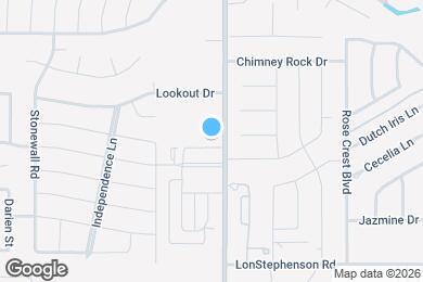 Map image of the property - The Point at Forest Hill