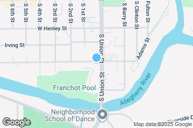 Map image of the property - 404 S Union St