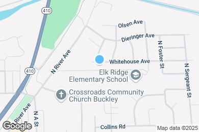 Map image of the property - 1327 Whitehouse Ave
