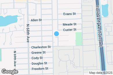 Map image of the property - 3430 N 65th Ave