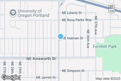 Map image of the property - 3306 Northeast Holman Street