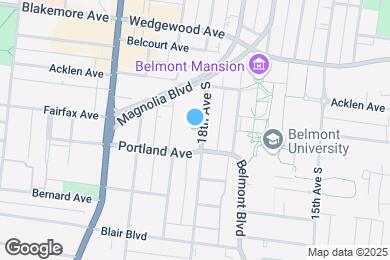 Map image of the property - 1921 18th Ave S