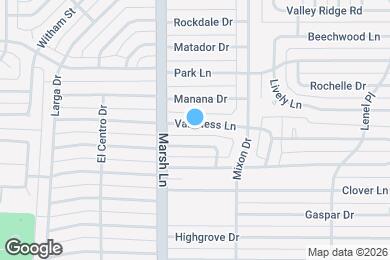 Map image of the property - 3730 Van Ness Ln