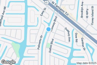 Map image of the property - 3999 Conway Blvd