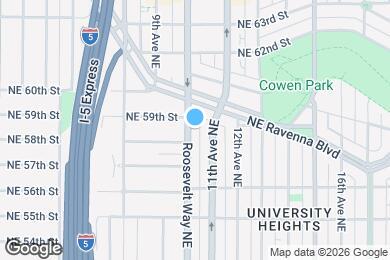 Map image of the property - 5810 Roosevelt Way NE