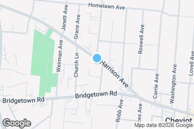 Map image of the property - 4201 Harrison Ave