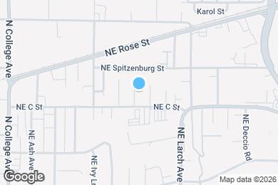Map image of the property - 326 NE Kingwood Pl