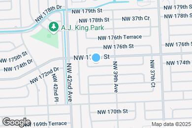 Map image of the property - 3961 NW 174th St